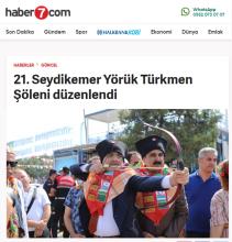 21. Seydikemer Yörük Türkmen Şöleni düzenlendi