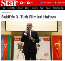Bakü‘de 3. Türk Filmleri Haftası