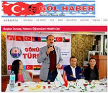 BAŞKAN DURUAY, YABANCI ÖĞRENCİLERİ MİSAFİR ETTİ