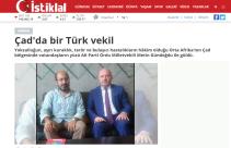 Çad‘da Bir Türk Vekil