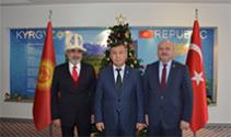 Cumhurbaşkanı Başdanışmanı Topçu’dan Kırgızistan Büyükelçisi’ne Ziyaret