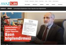 Cumhurbaşkanı Başdanışmanı Yalçın Topçu’dan basın bilgilendirmesi