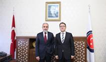 Derneğimizin Onursal Başkanı Sayın Yalçın TOPÇU‘nun Azerbaycan‘da TİKA‘ya Yaptığı Ziyaret