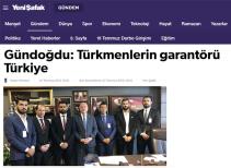 Gündoğdu: Türkmenlerin garantörü Türkiye
