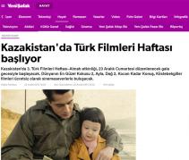 Kazakistan‘da Türk Filmleri Haftası başlıyor