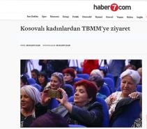 Kosovalı Kadınlardan TBMM‘ye Ziyaret