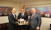 Makedonya Büyükelçiliğine Ziyaret Gerçekleştiril