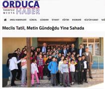 Meclis Tatil, Metin Gündoğdu Yine Sahada