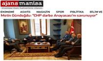 Metin Gündoğdu: “CHP Darbe Anayasası’nı Savunuyor”