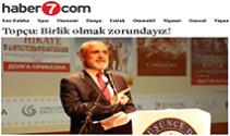 Topçu: Birlik Olmak Zorundayız!