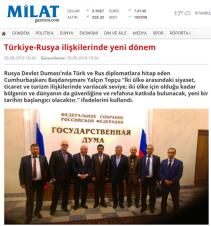 Türkiye-Rusya ilişkilerinde yeni dönem