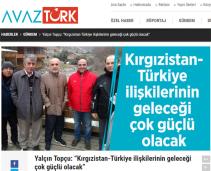 Yalçın Topçu: “Kırgızistan-Türkiye ilişkilerinin geleceği çok güçlü olacak”