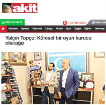 Yalçın Topçu: Küresel bir oyun kurucu olacağız