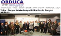 Yalçın Topçu, Makedonya Balkanlarda Barışın Kilididir