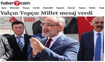 Yalçın Topçu: Millet Mesaj Verdi