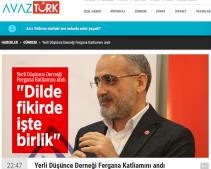 Yerli Düşünce Derneği Fergana Katliamını andı 