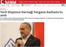 Yerli Düşünce Derneği Fergana Katliamı‘nı andı