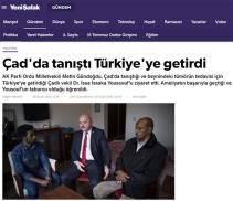 Çad‘da tanıştı Türkiye‘ye getirdi
