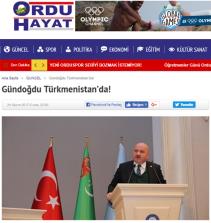 Gündoğdu Türkmenistan’da!